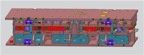 Suunnittelun yksityiskohdat Progressive Die